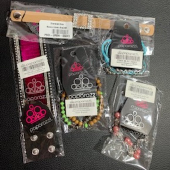 Mystery Lot of 15 Bracelets Paparazzi Accessories - Picture 1 of 2